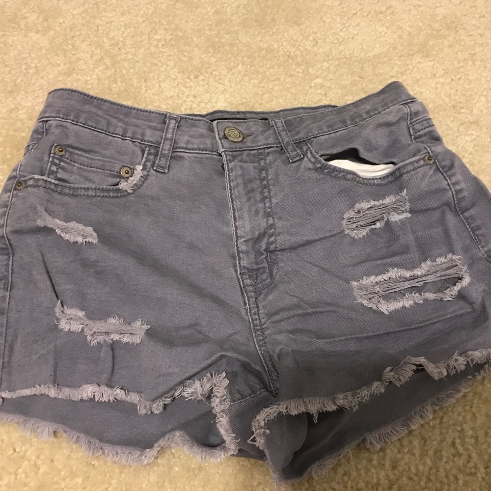 Grey shorts from Aeropostale